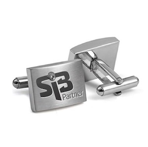 Corporate promotional custom cufflinks
